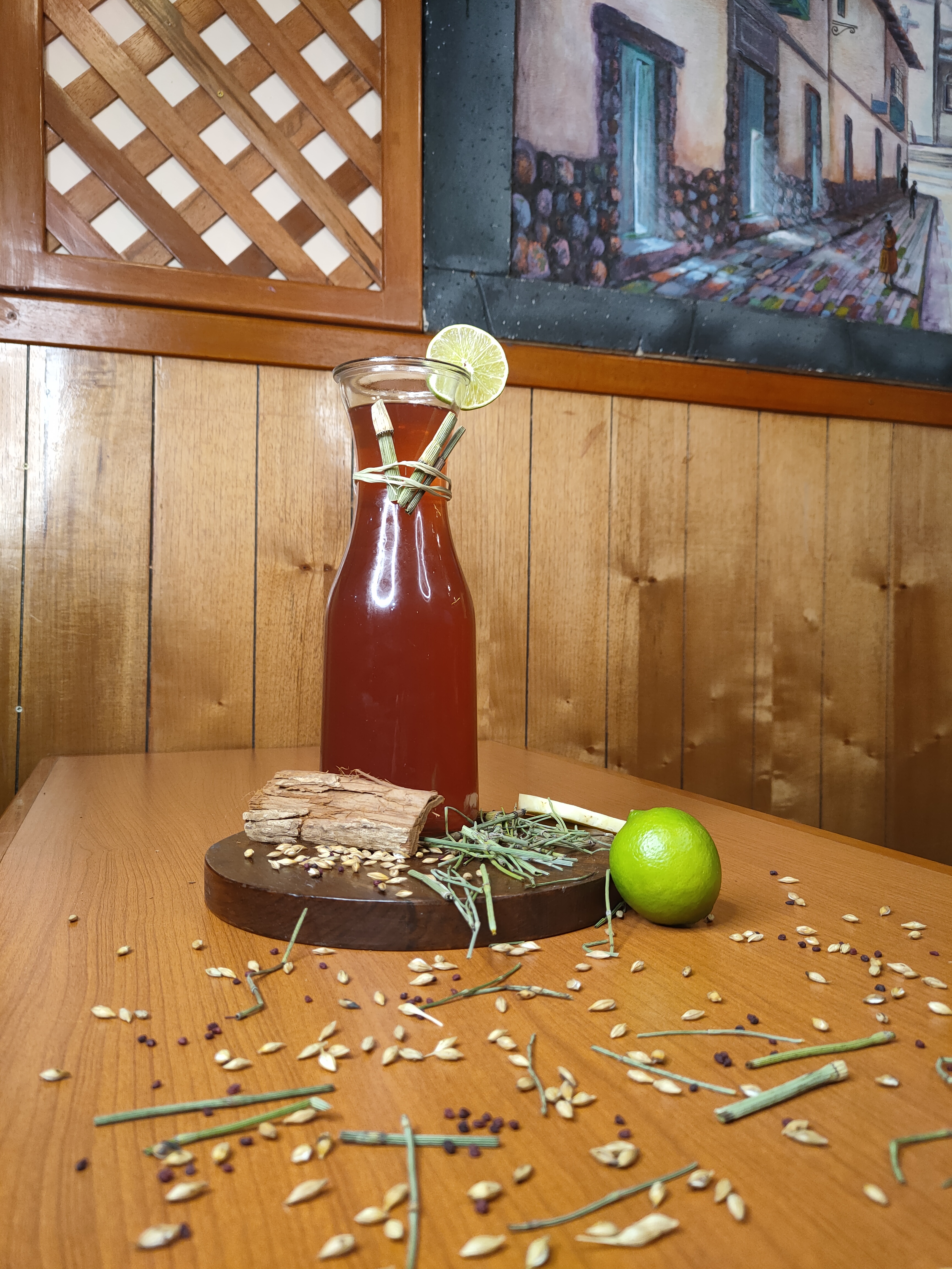 Emoliente de Pizzería El Paladar del Inka en Cusco