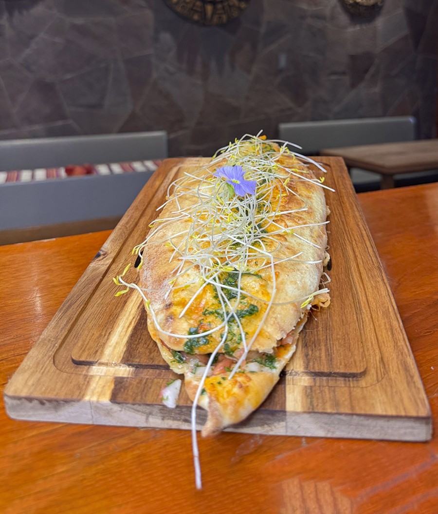 Calzone de Pizzería El Paladar del Inka en Cusco
